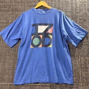 Vintage 90s IZOD Abstract Color Block Graphic Single Stitch T-Shirt